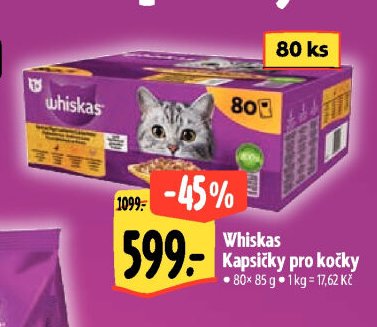 Whiskas Kapsičky pro kočky