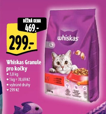 Whiskas Granule pro kočky