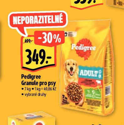 Pedigree Granule pro psy