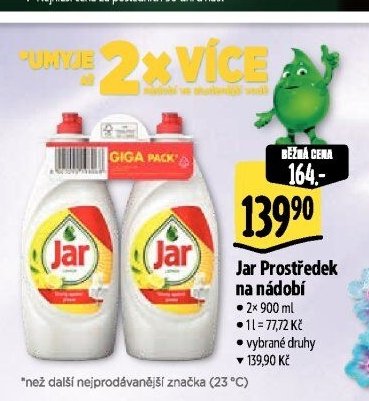 Jar Prostředek na nádobí