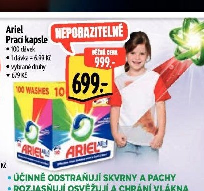 Ariel Prací kapsle