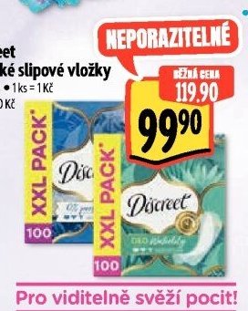 Discreet Dámské slipové vložky
