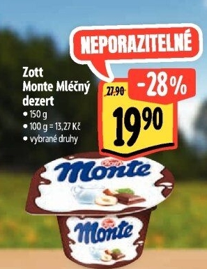 Dezert Monte Zott