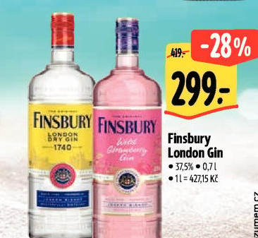 Gin London Dry Finsbury