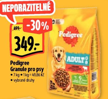 Granule pro psy Pedigree