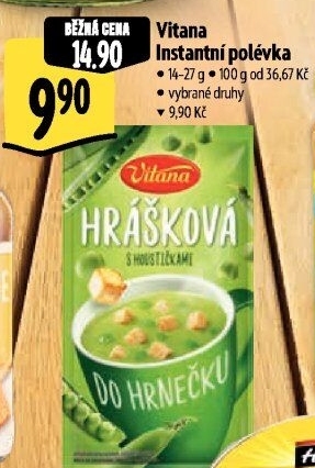 Instantní polévky Vitana