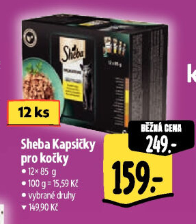 Kapsičky pro kočky Sheba