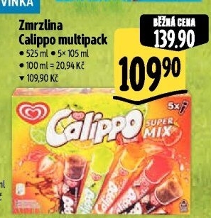 Nanuky Calippo Max Mix Algida