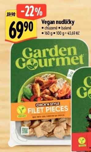 Nudličky veganské Veggie Garden Gourmet