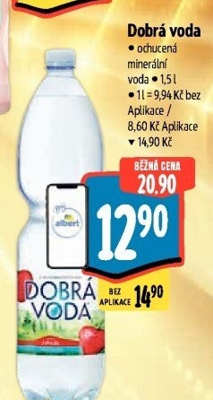 Ochucená voda Dobrá voda