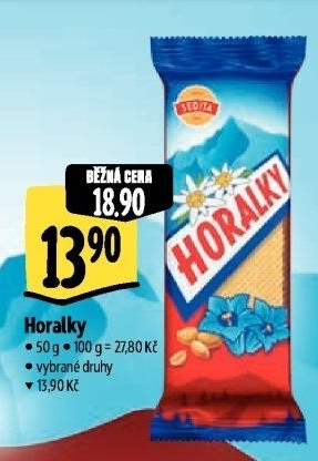 Oplatky Horalky Sedita