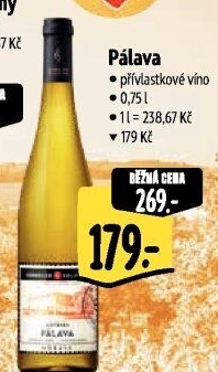 Víno Pálava Sommelier Collection - přívlastkové