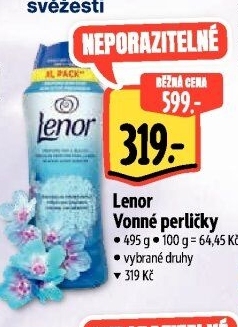 Vonné perličky do pračky Lenor