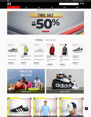 akční leták A3 SPORT 2.7.2025-8.7.2025