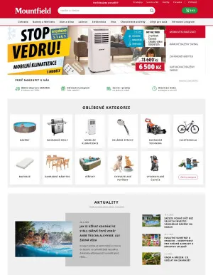 akční leták Mountfield 2.7.2025-8.7.2025