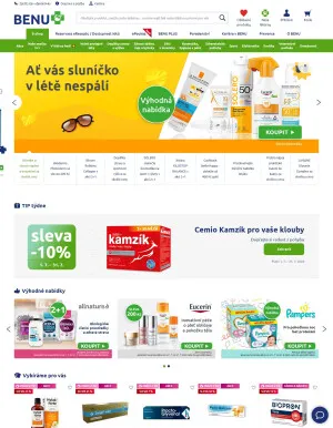 akční leták BENU Lékárna 2.7.2025-8.7.2025