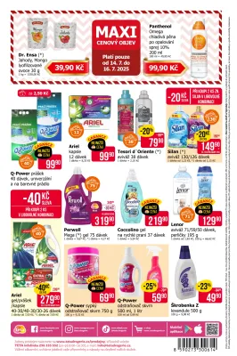 akční leták Teta drogerie 3.7.2025-15.7.2025