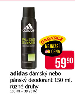 Deodorant sprej Adidas