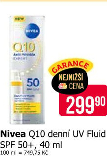 Fluid UV proti vráskám Q10 OF 50 Nivea