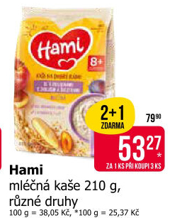 Kaše mléčná Hami