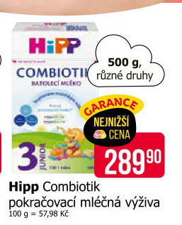 Kojenecká výživa Bio Combiotik HiPP