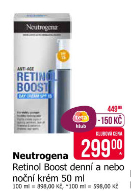 Krém Retinol Boost Neutrogena