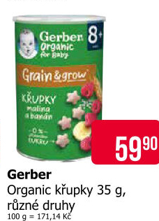Křupky dětské bio Grain &