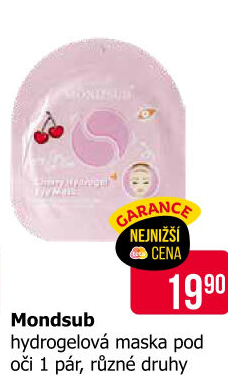 Maska pod oči Mondsub