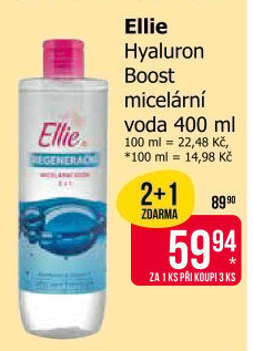 Micelární voda Ellie