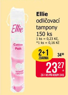 Odličovací tampony Ellie