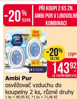 Osvěžovač vzduchu Bathroom Ambi Pur
