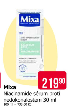 Pleťové sérum Niacinamide Mixa