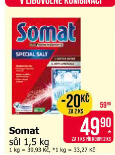Sůl do myčky Somat