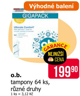 Tampony O.B.