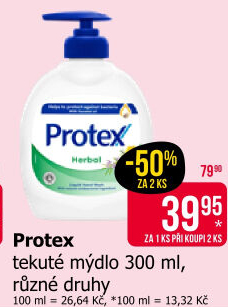 Tekuté mýdlo antibakteriální Protex