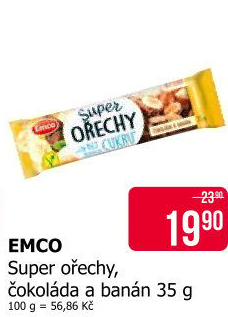 Tyčinka bez lepku Super Ořechy Emco