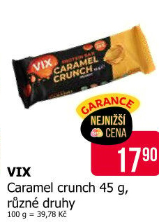 Tyčinka proteinová crunch Vix
