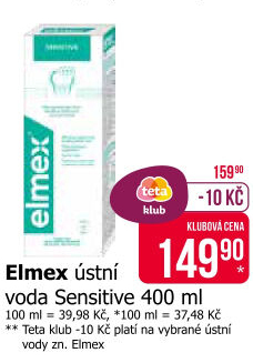 Ústní voda Sensitive Elmex