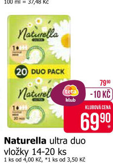 Vložky dámské Ultra Naturella