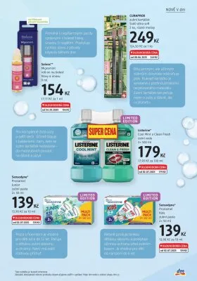 akční leták dm drogerie 3.7.2025-6.8.2025