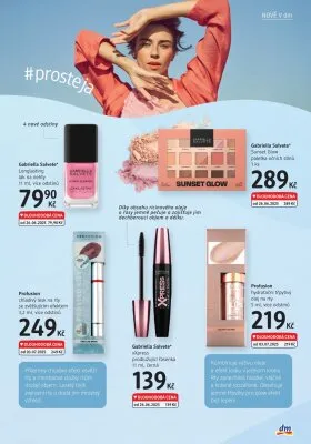 akční leták dm drogerie 3.7.2025-6.8.2025