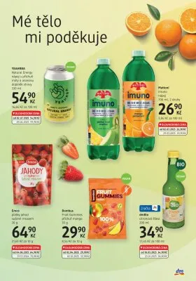 akční leták dm drogerie 3.7.2025-6.8.2025
