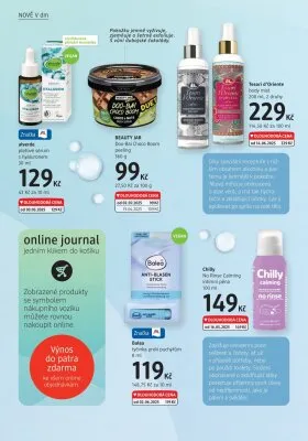 akční leták dm drogerie 3.7.2025-6.8.2025