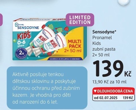 Pasta na zuby Pronamel Kids Sensodyne