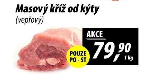 Masový kříž od kýty vepřový