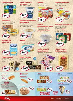 akční leták CBA 9.7.2025-15.7.2025