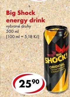 Energetický nápoj Big Shock