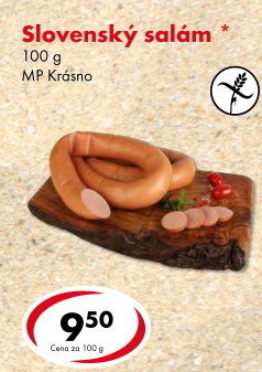 Salám slovenský točený Krásno