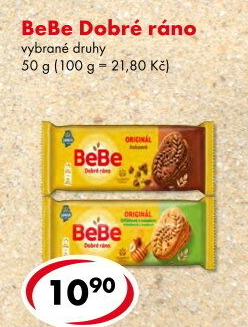 Sušenky BeBe Dobré ráno Opavia