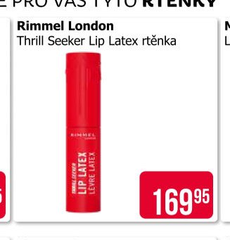 Rimmel London Thrill Seeker Lip Latex rtěnka
